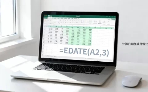 Excel年月怎么计算？Excel日期加减月份公式