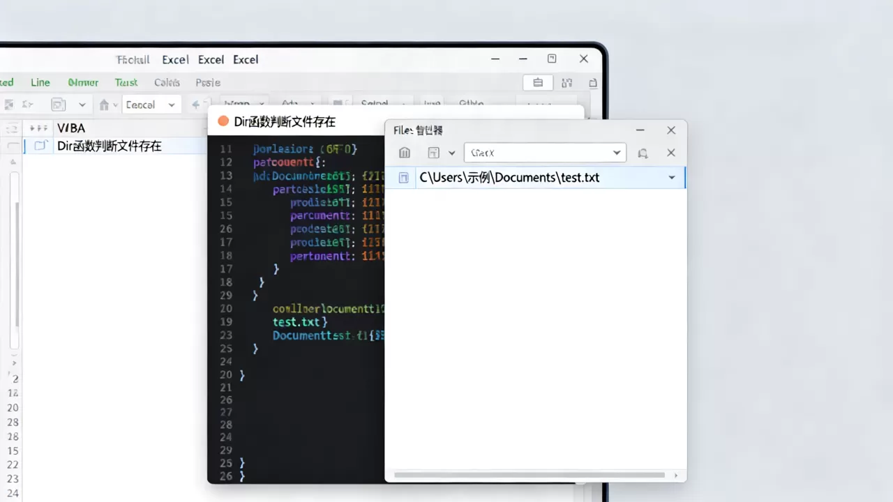 VBA如何判断文件是否存在?Excel VBA判断文件路径是否存在 VBA如何判断文件是否存在?Excel VBA判断文件路径是否存在