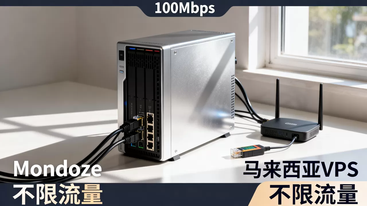 Mondoze马来西亚VPS好用吗？100Mbps不限流量VPS推荐