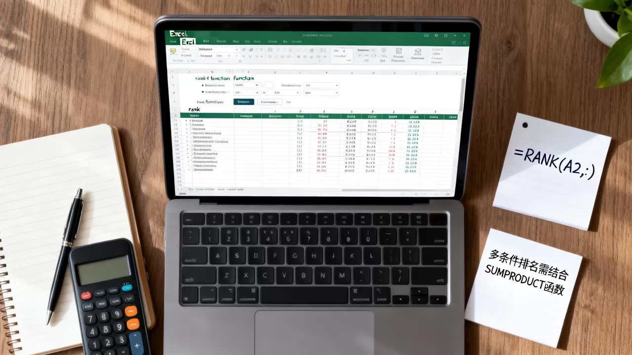 Excel rank函数怎么用?rank函数多条件排名公式 Excel rank函数怎么用?rank函数多条件排名公式