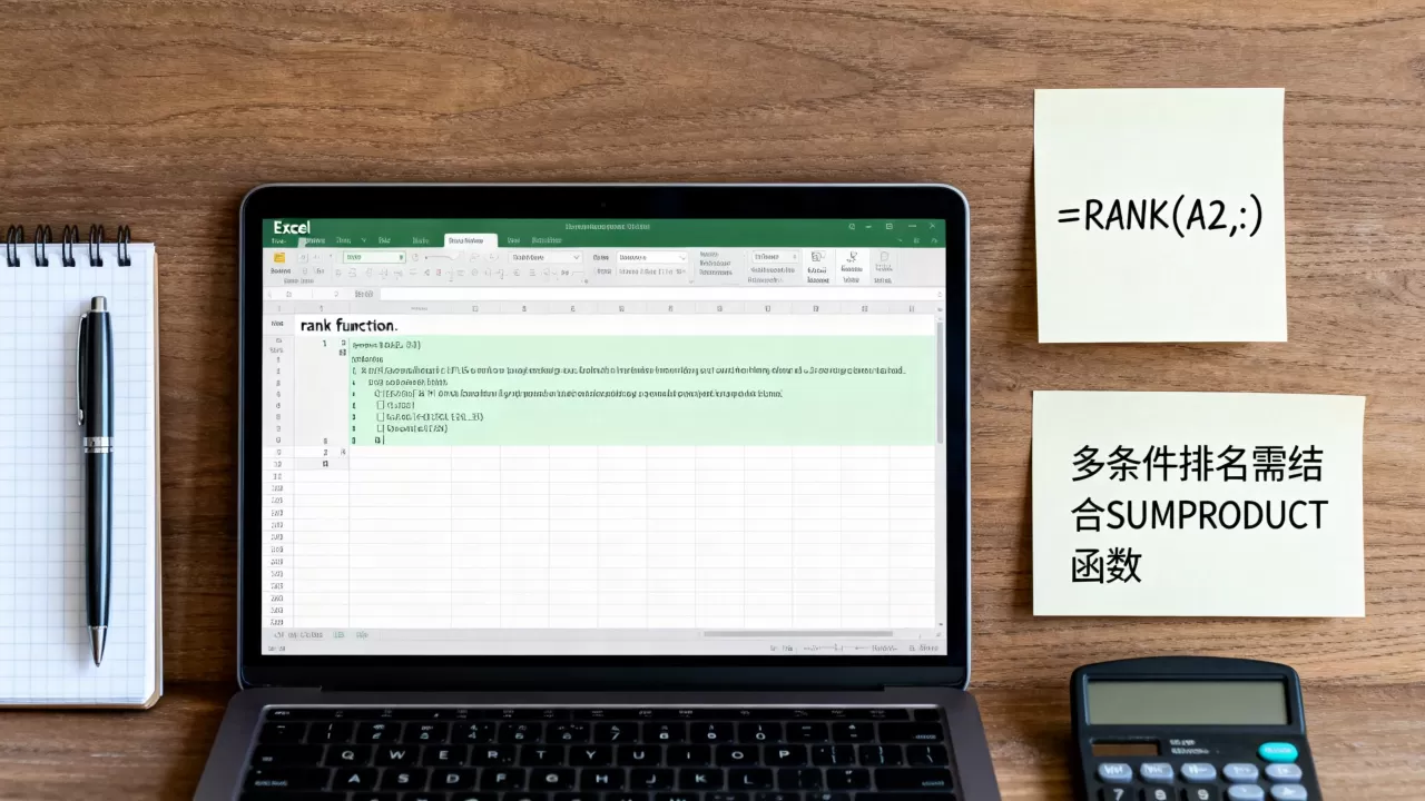 Excel rank函数怎么用?rank函数多条件排名公式 Excel rank函数怎么用?rank函数多条件排名公式