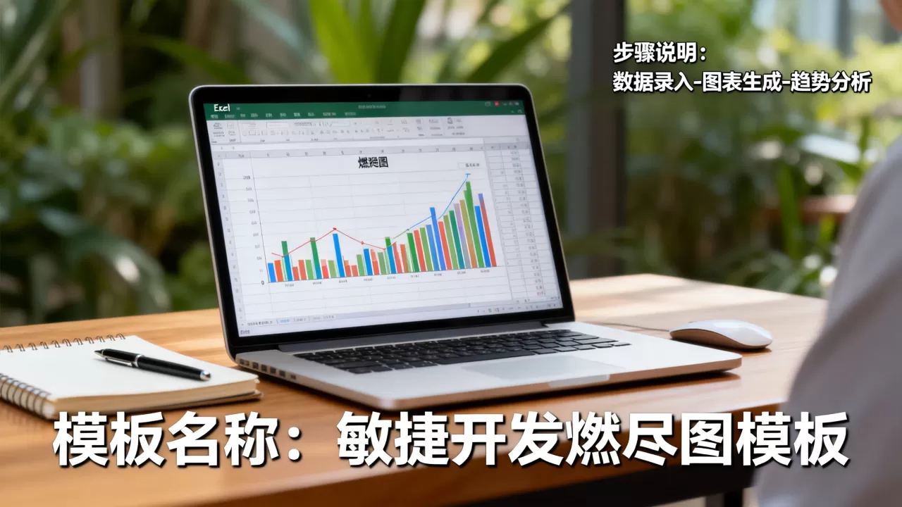 燃尽图Excel怎么做?敏捷开发燃尽图模板下载 燃尽图Excel怎么做?敏捷开发燃尽图模板下载