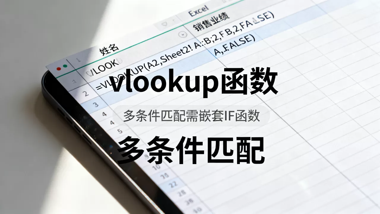 Excel两列交叉怎么弄?vlookup函数多条件匹配 Excel两列交叉怎么弄?vlookup函数多条件匹配