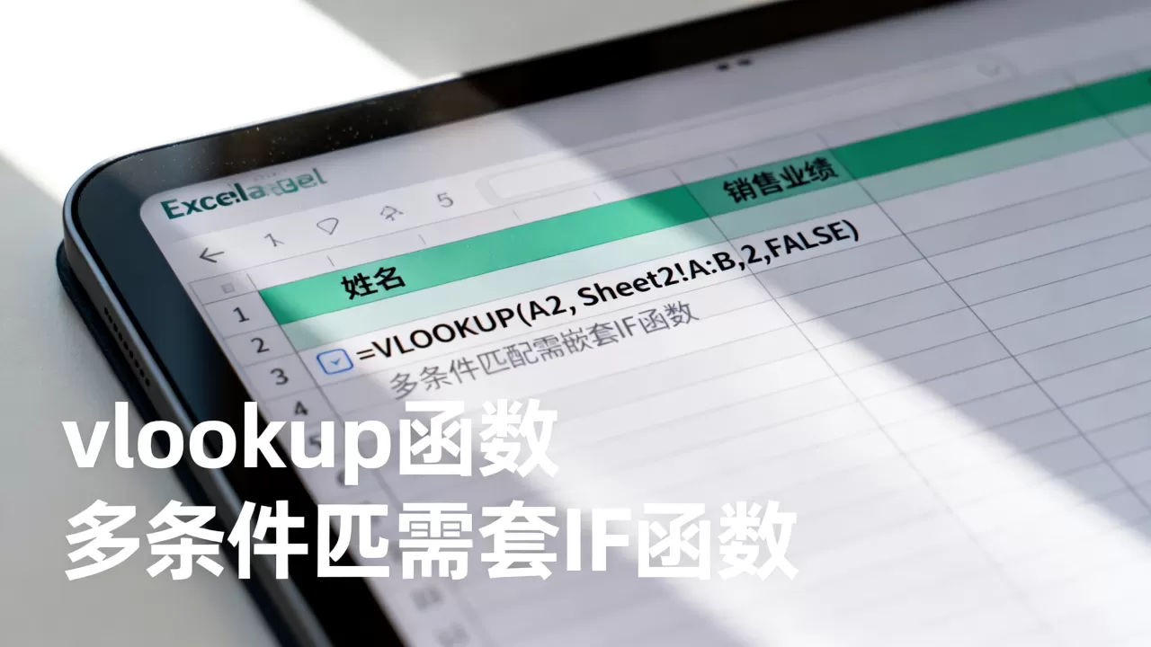 Excel两列交叉怎么弄?vlookup函数多条件匹配 Excel两列交叉怎么弄?vlookup函数多条件匹配
