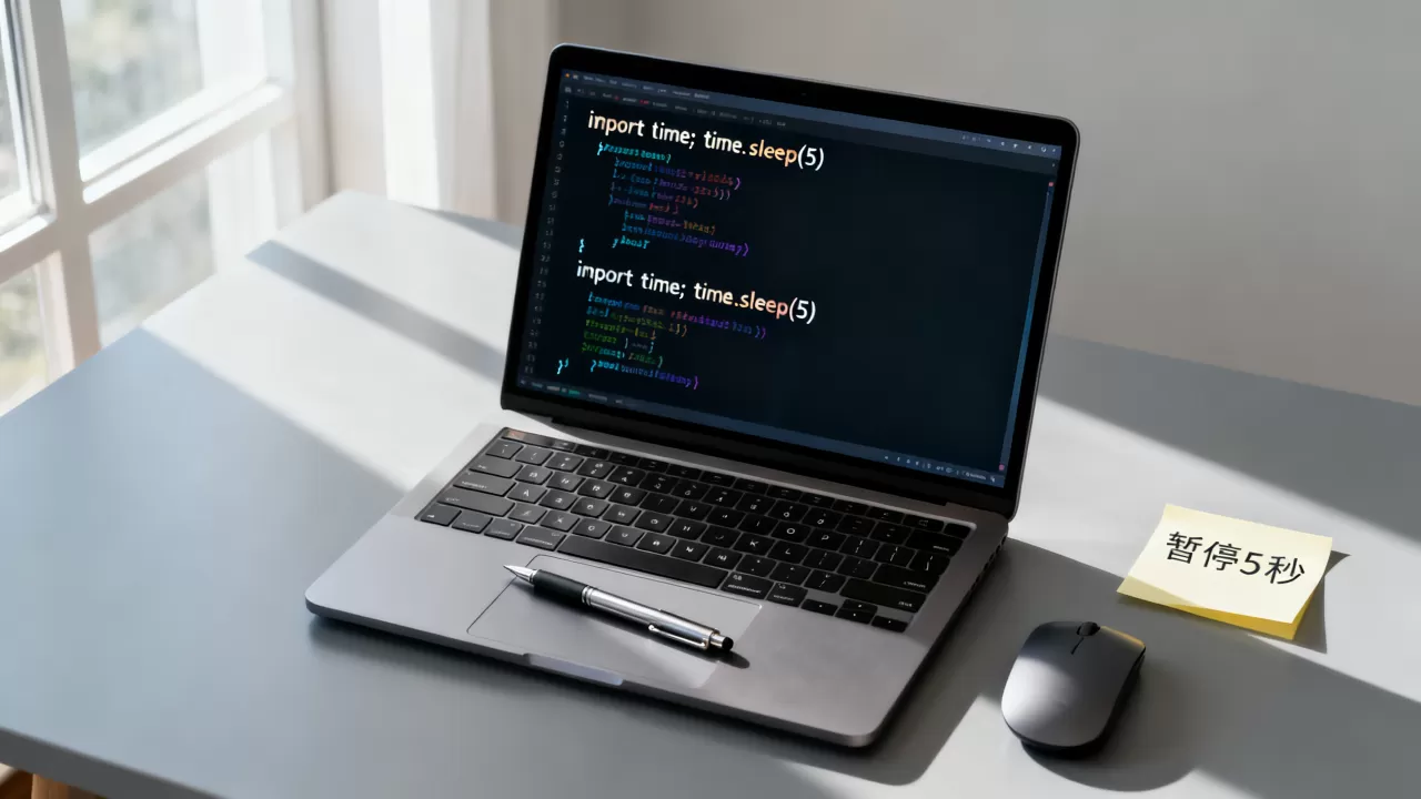 Python如何暂停程序运行?python睡眠函数time.sleep用法 Python如何暂停程序运行?python睡眠函数time.sleep用法