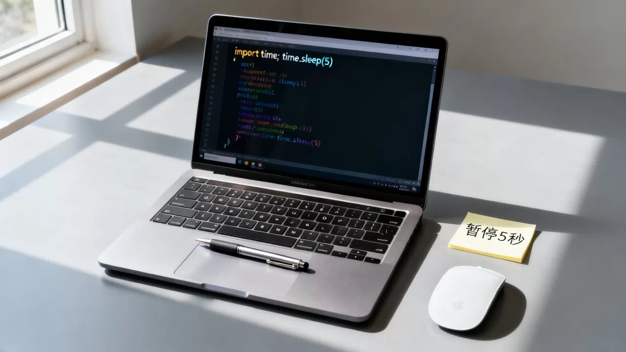 Python如何暂停程序运行?python睡眠函数time.sleep用法 Python如何暂停程序运行?python睡眠函数time.sleep用法