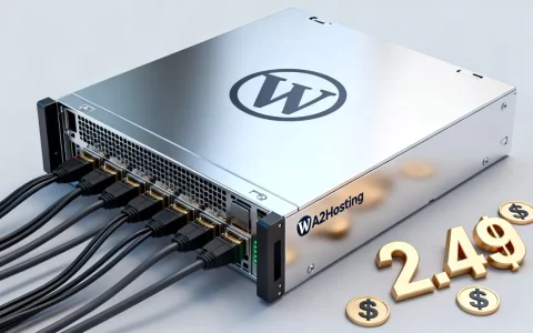 A2Hosting新年优惠WordPress外贸主机低至每月$2.49，外贸建站服务器推荐