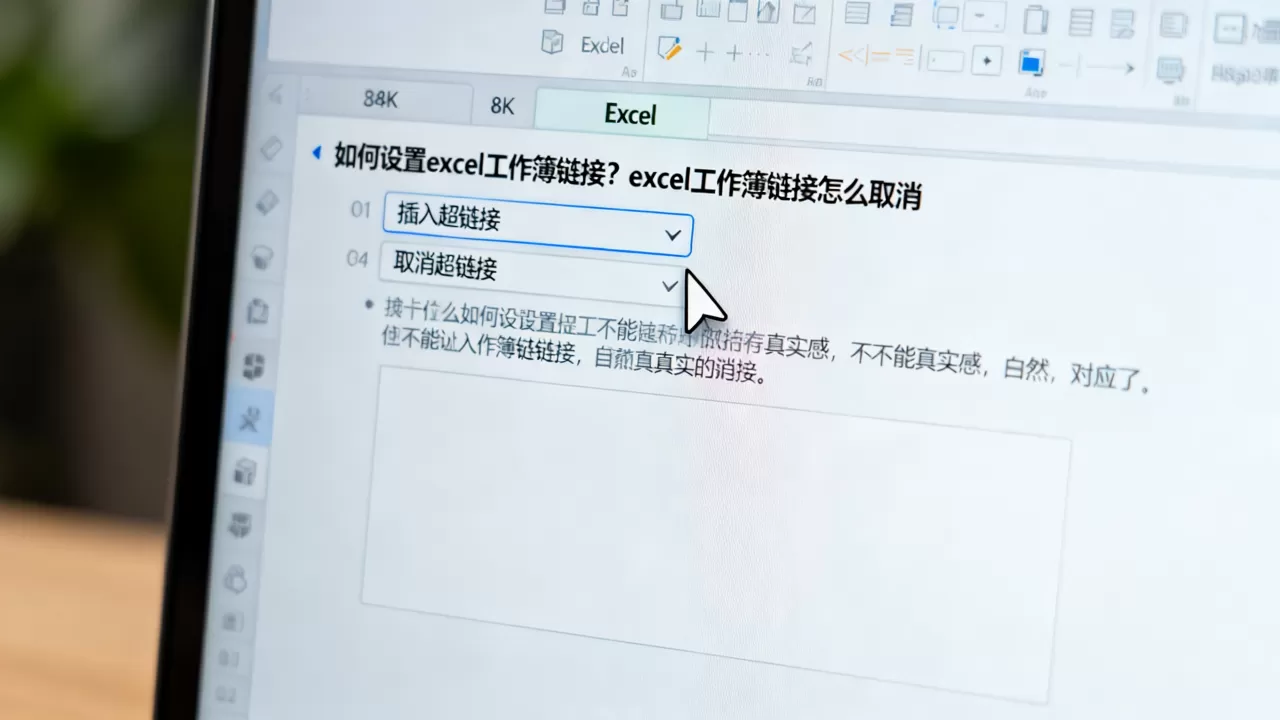 如何设置excel工作簿链接?excel工作簿链接怎么取消 如何设置excel工作簿链接?excel工作簿链接怎么取消