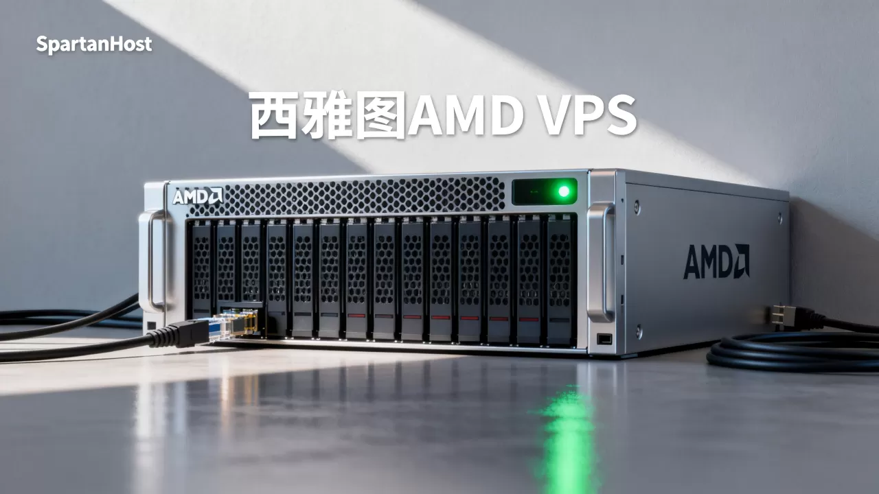 SpartanHost斯巴达VPS补货西雅图AMD性能如何？美国VPS推荐