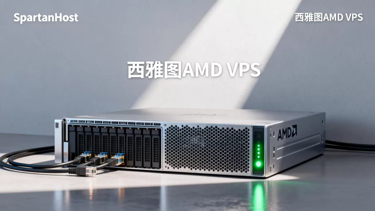 SpartanHost斯巴达VPS补货西雅图AMD性能如何？美国VPS推荐