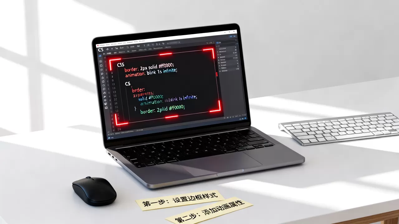 边框闪烁动画怎么做?css边框特效代码 边框闪烁动画怎么做?css边框特效代码