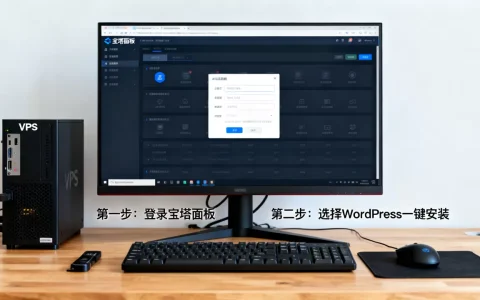 搬瓦工VPS怎么用宝塔一键搭建WordPress？新手建站全流程