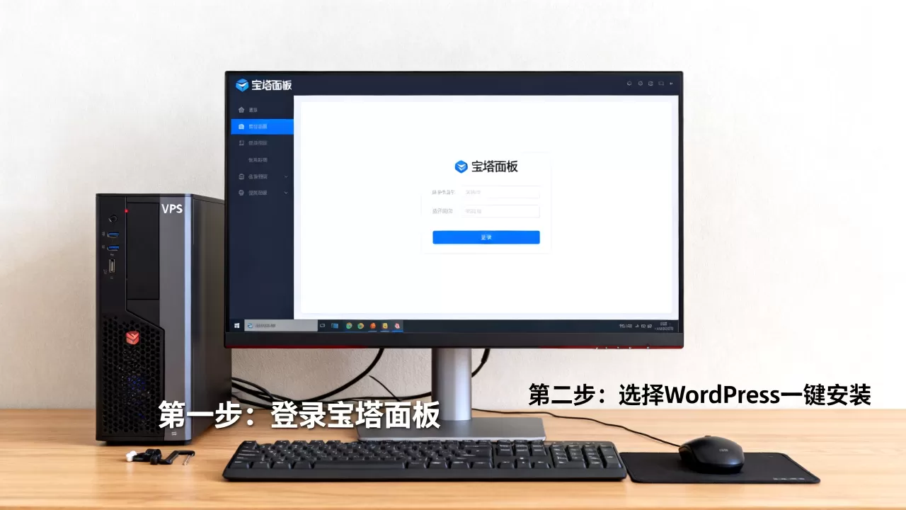 搬瓦工VPS怎么用宝塔一键搭建WordPress？新手建站全流程