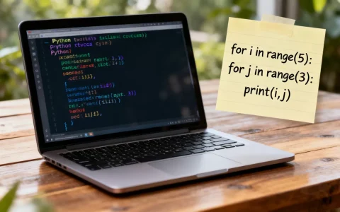 Python双重循环怎么写？python双重循环实例