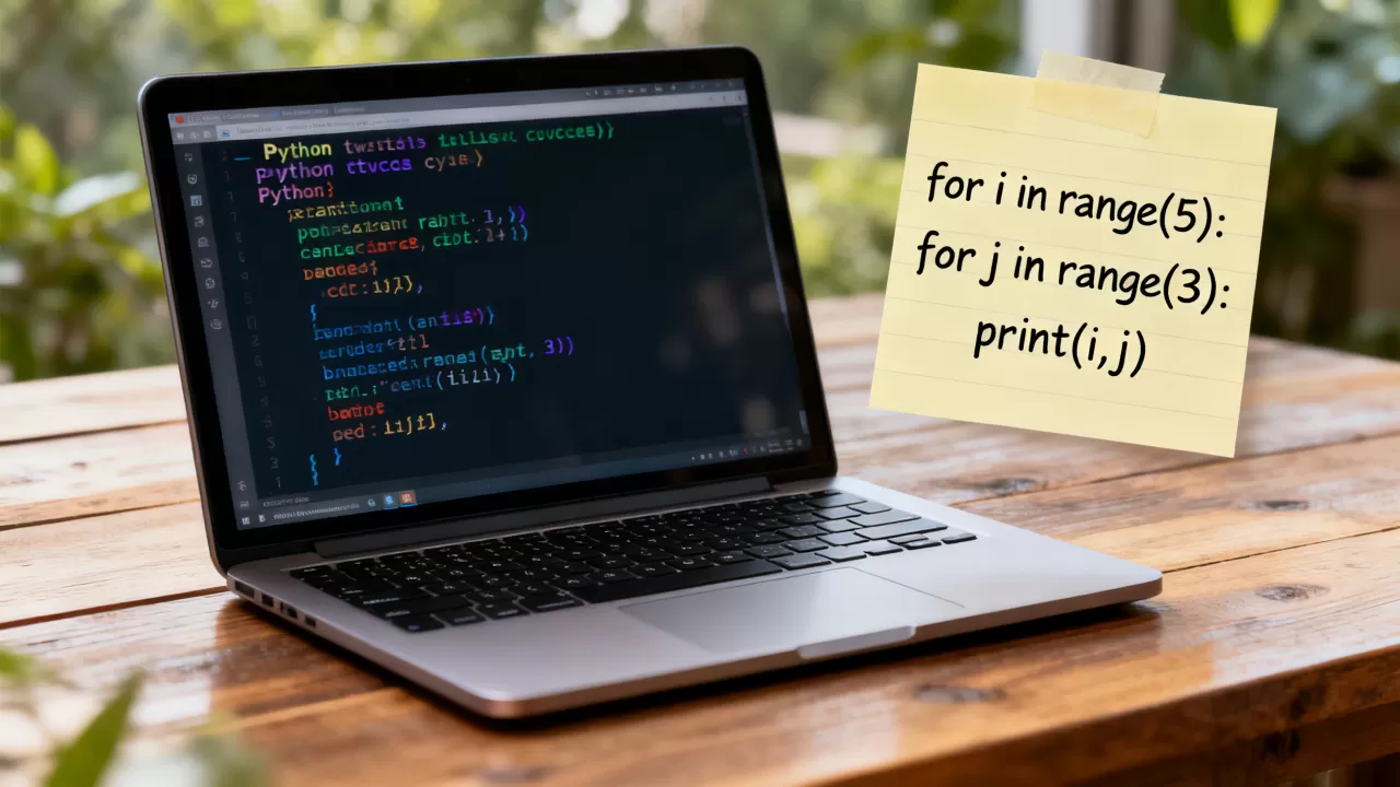 Python双重循环怎么写?python双重循环实例 Python双重循环怎么写?python双重循环实例