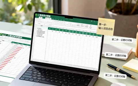 如何用Excel制作工程进度表？excel工程进度计划表模板