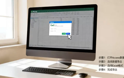 Access数据如何导出Excel？access数据导出excel教程