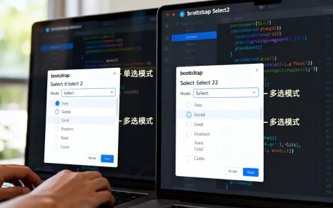 bootstrap下拉select2单选怎么实现？select2下拉框多选变单选