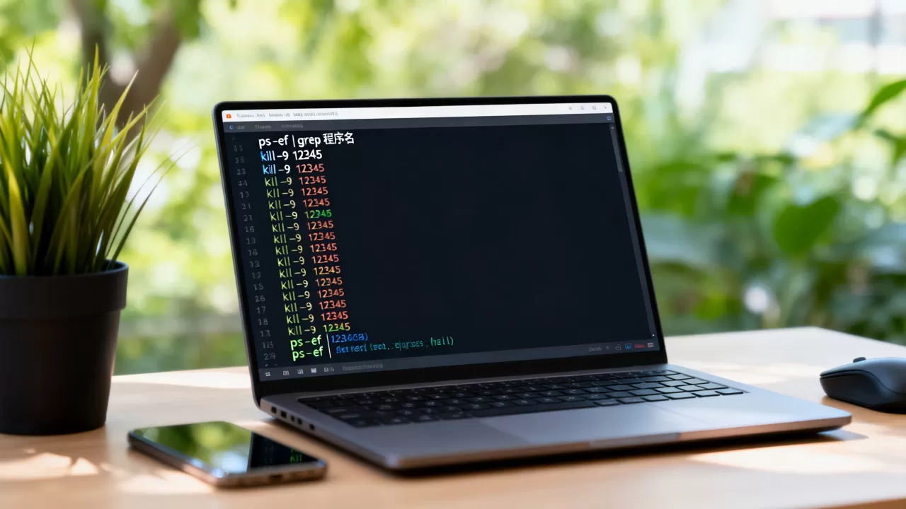 Linux如何彻底杀死卡死的程序？linux强制结束进程命令