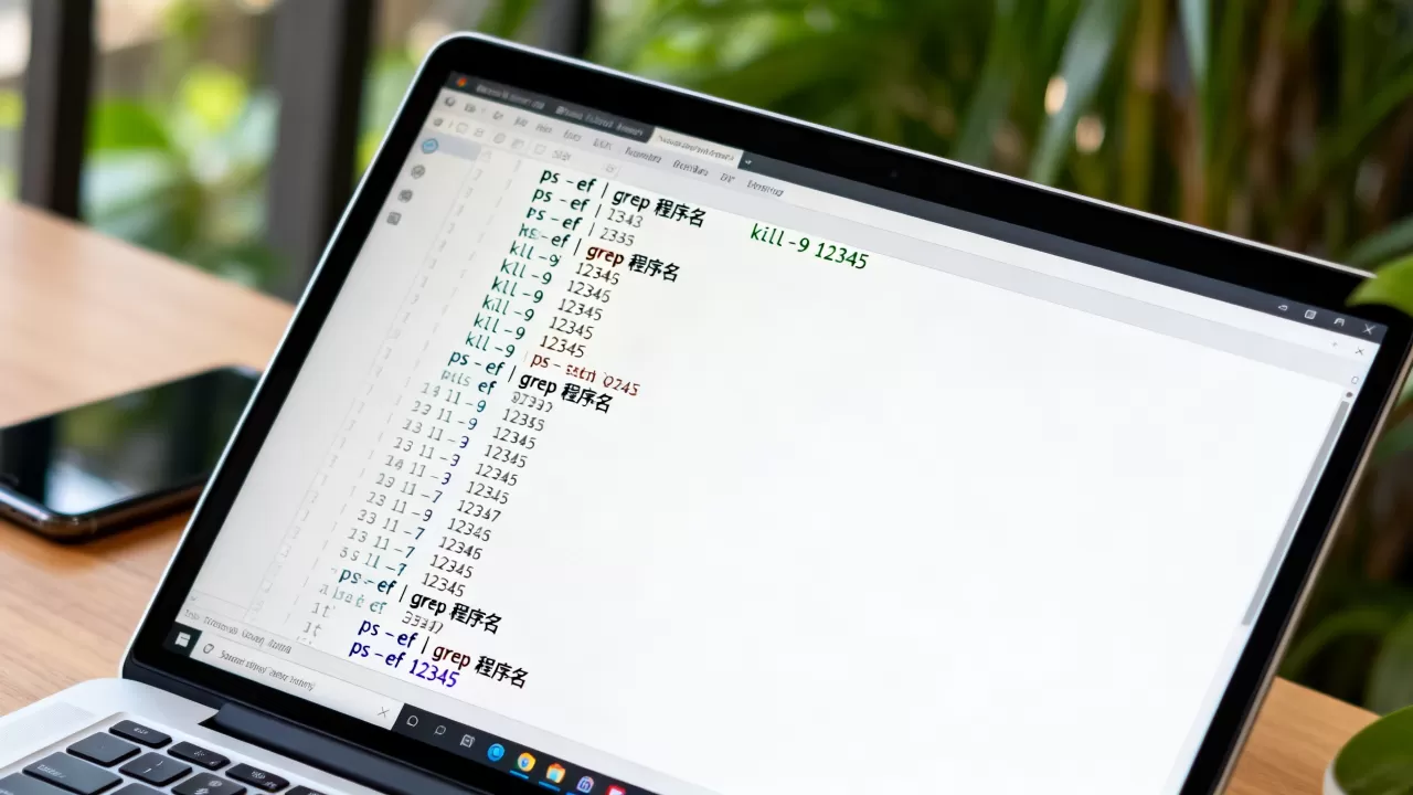 Linux如何彻底杀死卡死的程序？linux强制结束进程命令