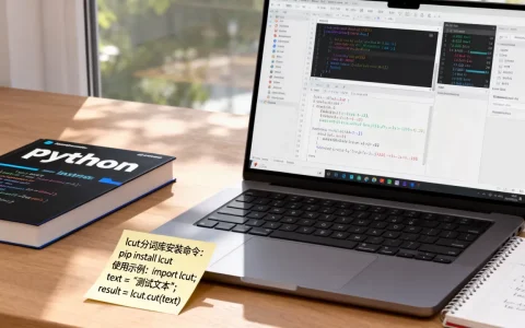 python lcut怎么用？lcut分词库安装与使用教程