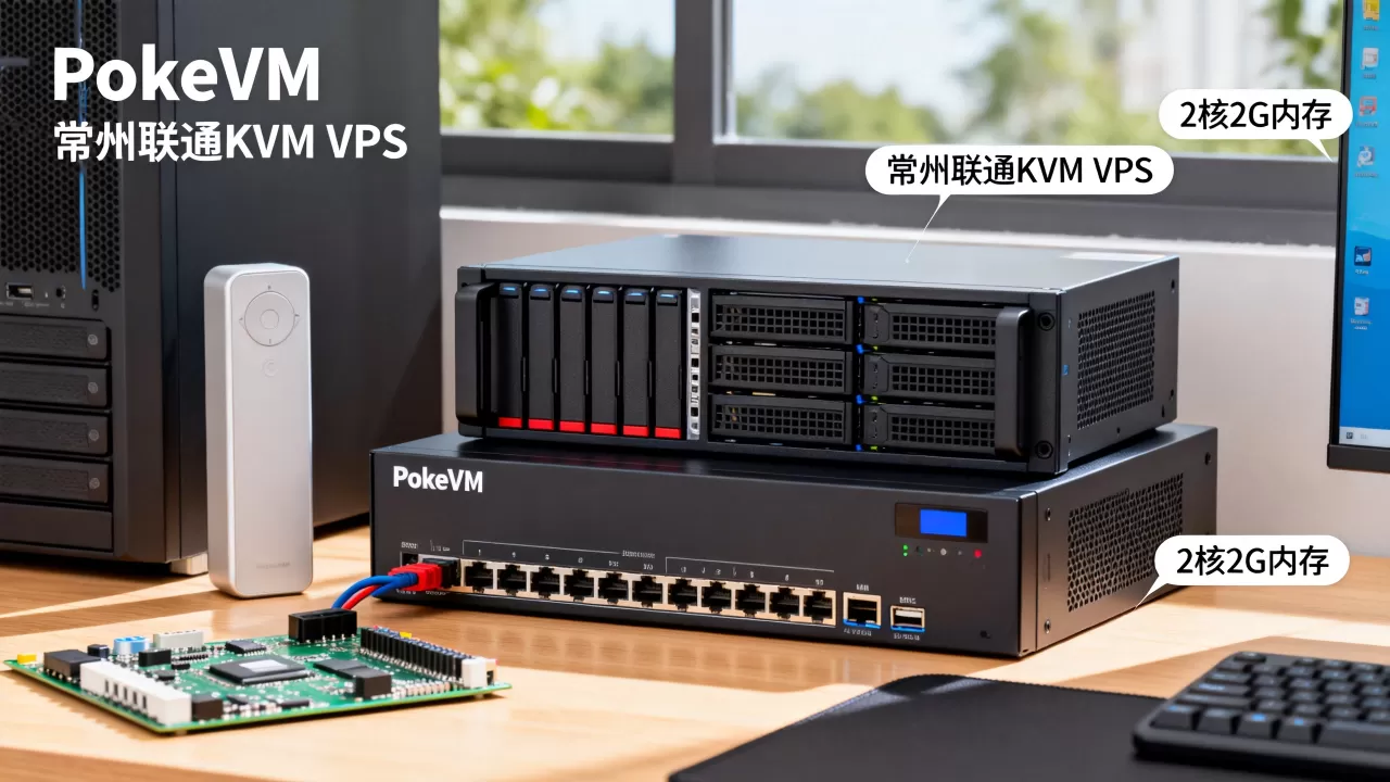 PokeVM常州联通KVM VPS好用吗？2核2G内存VPS推荐