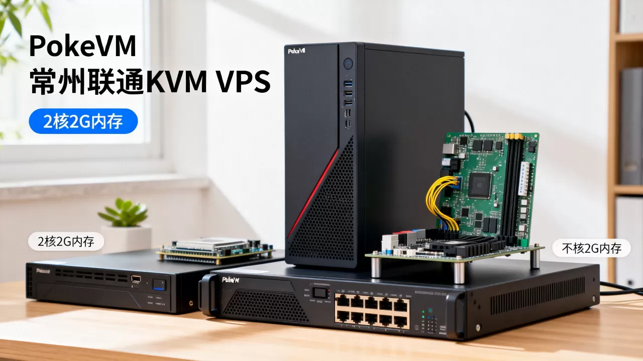 PokeVM常州联通KVM VPS好用吗？2核2G内存VPS推荐