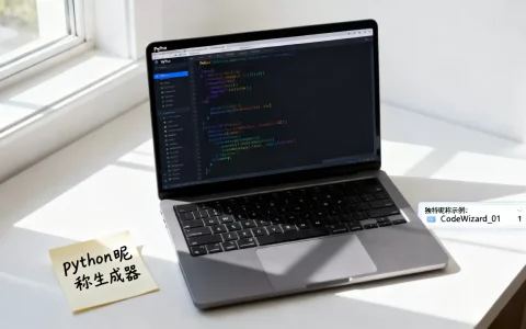 python昵称怎么取才独特？python昵称生成器免费
