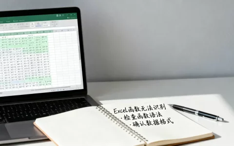 Excel函数为什么不能用？Excel函数无法识别怎么办