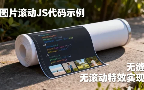 H5图片滚动JS如何实现？前端图片无缝滚动特效代码
