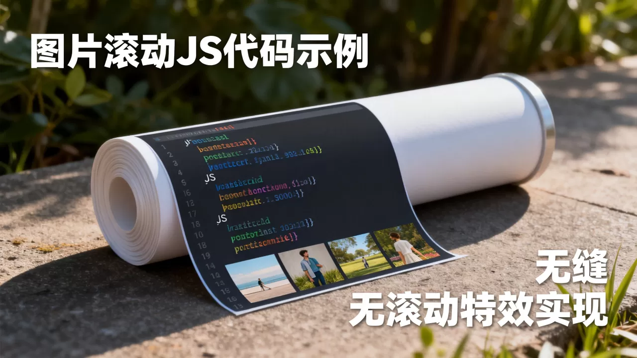 H5图片滚动JS如何实现?前端图片无缝滚动特效代码 H5图片滚动JS如何实现?前端图片无缝滚动特效代码