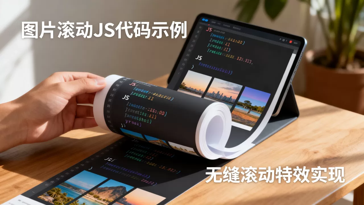 H5图片滚动JS如何实现?前端图片无缝滚动特效代码 H5图片滚动JS如何实现?前端图片无缝滚动特效代码