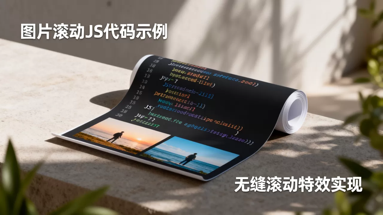 H5图片滚动JS如何实现?前端图片无缝滚动特效代码 H5图片滚动JS如何实现?前端图片无缝滚动特效代码