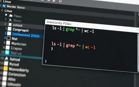 linux统计总数怎么操作？Linux下如何统计文件数量