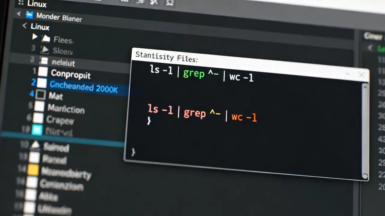linux统计总数怎么操作?Linux下如何统计文件数量 linux统计总数怎么操作?Linux下如何统计文件数量