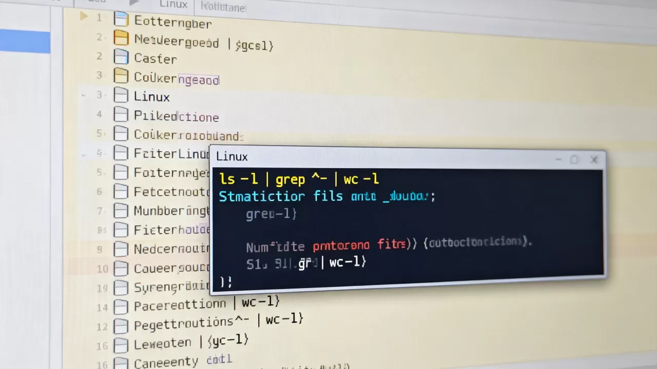 linux统计总数怎么操作?Linux下如何统计文件数量 linux统计总数怎么操作?Linux下如何统计文件数量