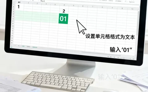 Excel怎么把1变成01？excel数字前补0方法
