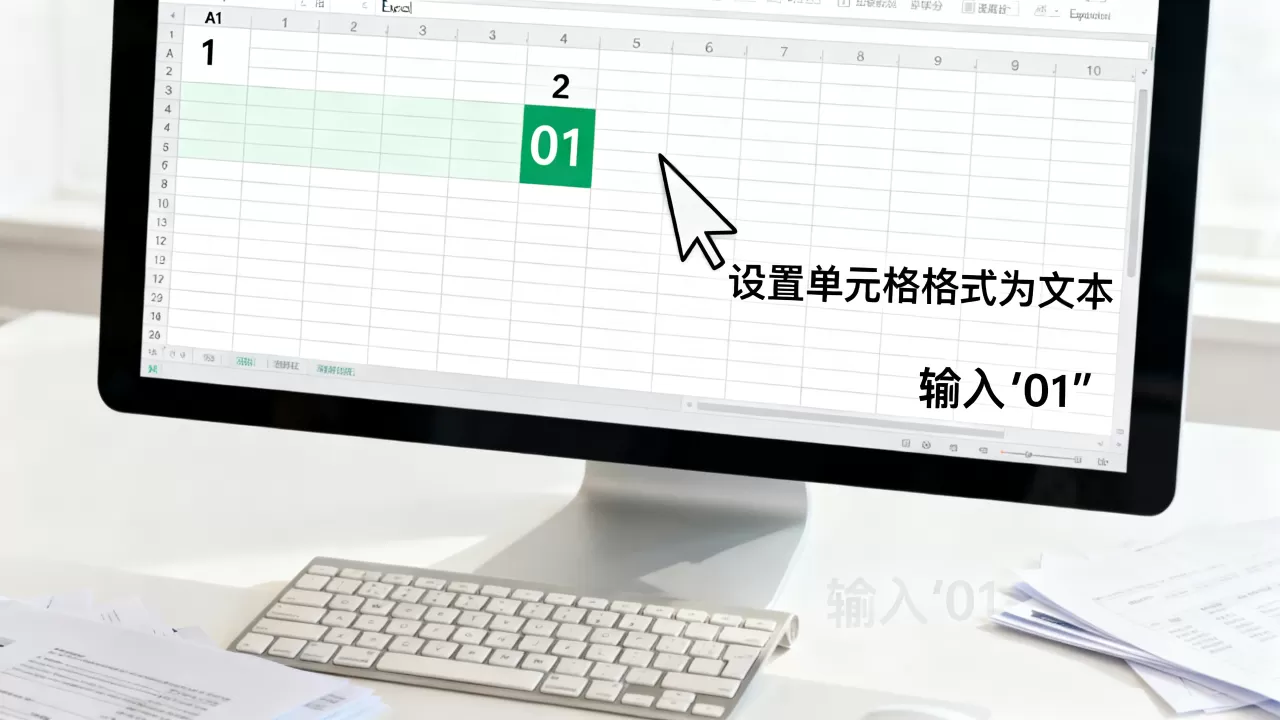 Excel怎么把1变成01?excel数字前补0方法 Excel怎么把1变成01?excel数字前补0方法