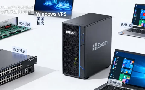 IOZoom美国欧洲多机房Windows VPS好用吗，美国VPS推荐