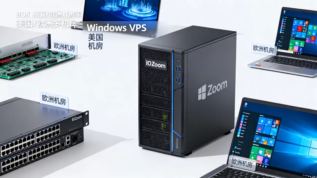 IOZoom美国欧洲多机房Windows VPS好用吗,美国VPS推荐 IOZoom美国欧洲多机房Windows VPS好用吗,美国VPS推荐
