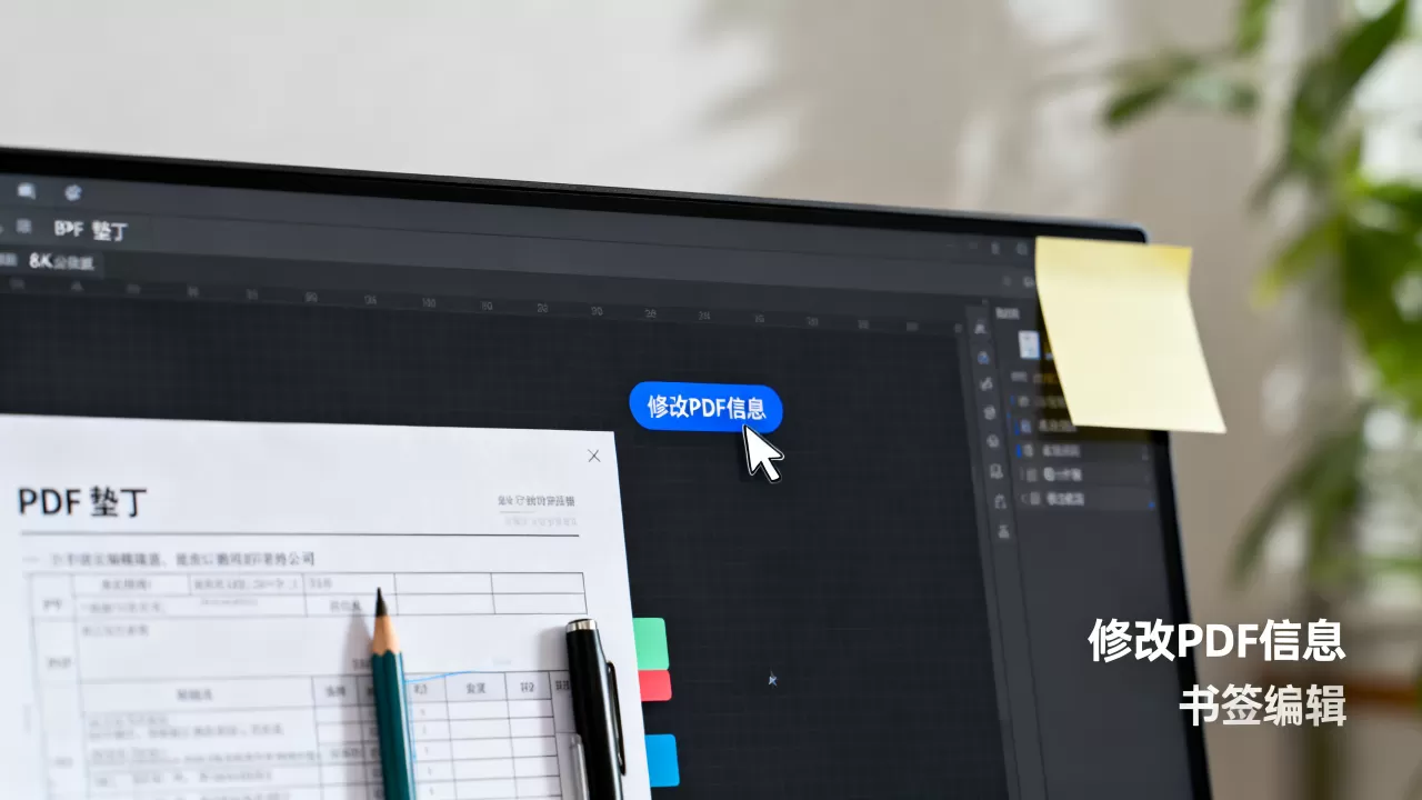 PDF补丁丁免费开源怎么用?支持修改PDF信息和书签编辑 PDF补丁丁免费开源怎么用?支持修改PDF信息和书签编辑