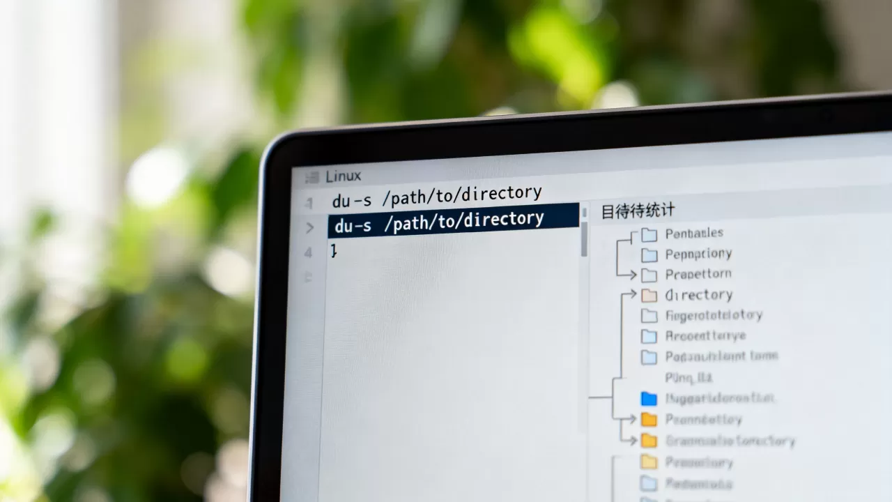 linux du s命令怎么用？du命令统计目录大小详解