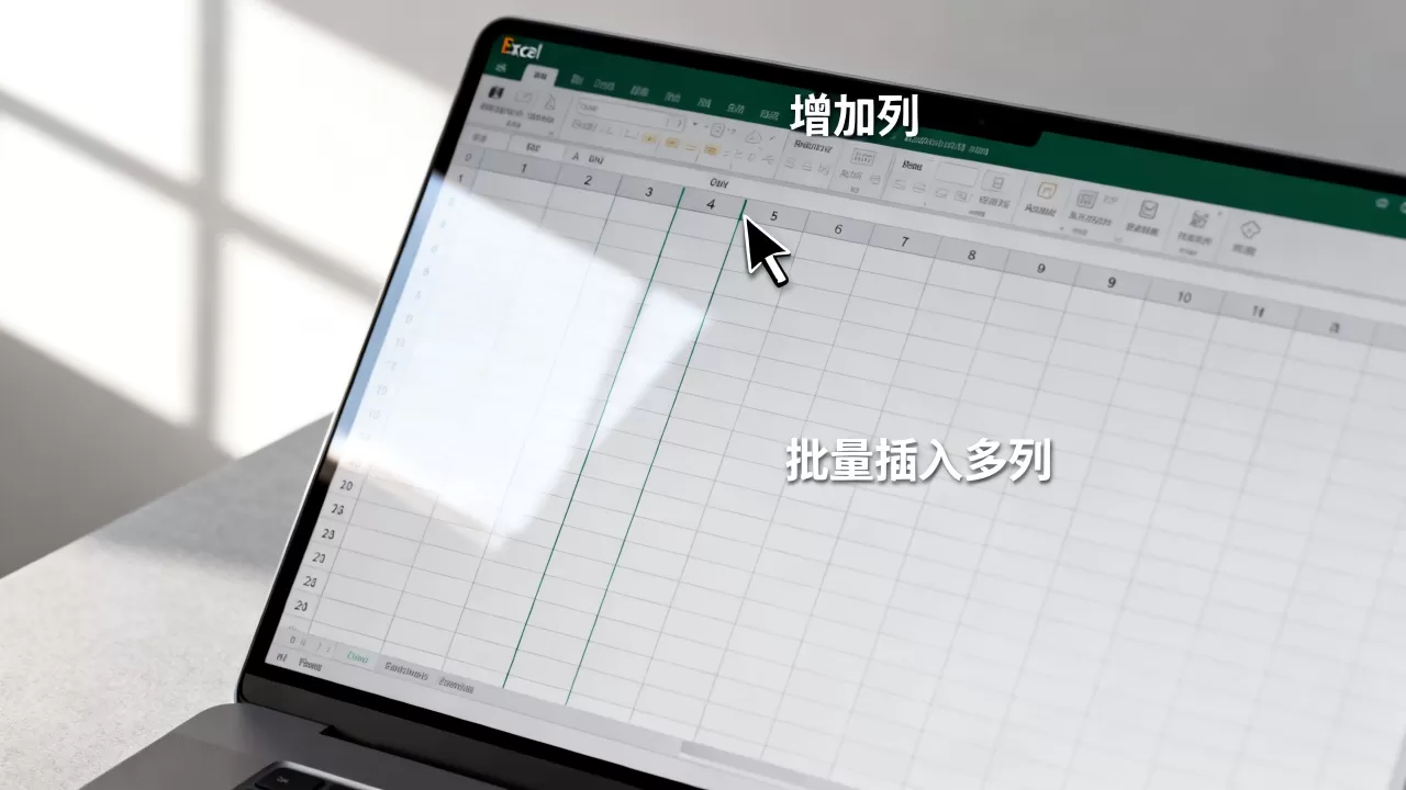Excel怎么增加列?如何批量插入多列 Excel怎么增加列?如何批量插入多列