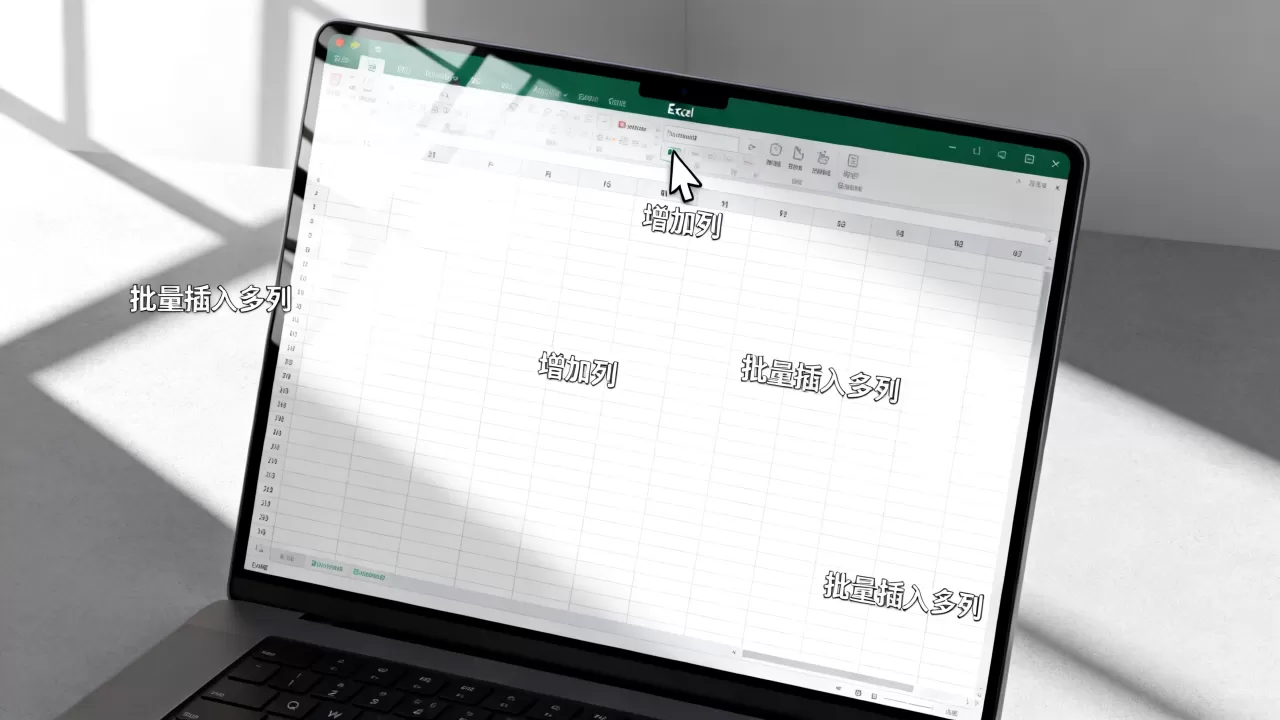 Excel怎么增加列?如何批量插入多列 Excel怎么增加列?如何批量插入多列