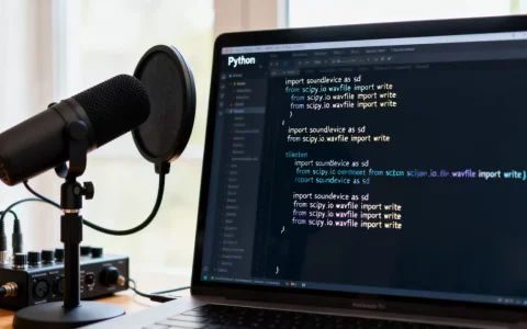 Python如何实现录音功能？Python录音代码怎么写