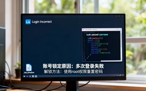 linux账号被锁定怎么解锁？linux用户账号锁定原因及解决方法