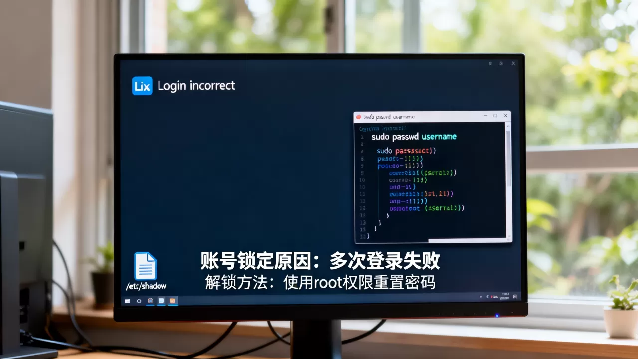 linux账号被锁定怎么解锁？linux用户账号锁定原因及解决方法