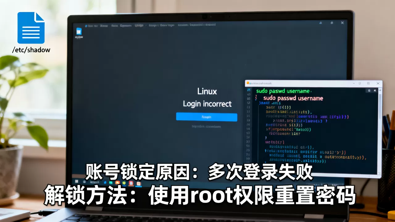 linux账号被锁定怎么解锁？linux用户账号锁定原因及解决方法