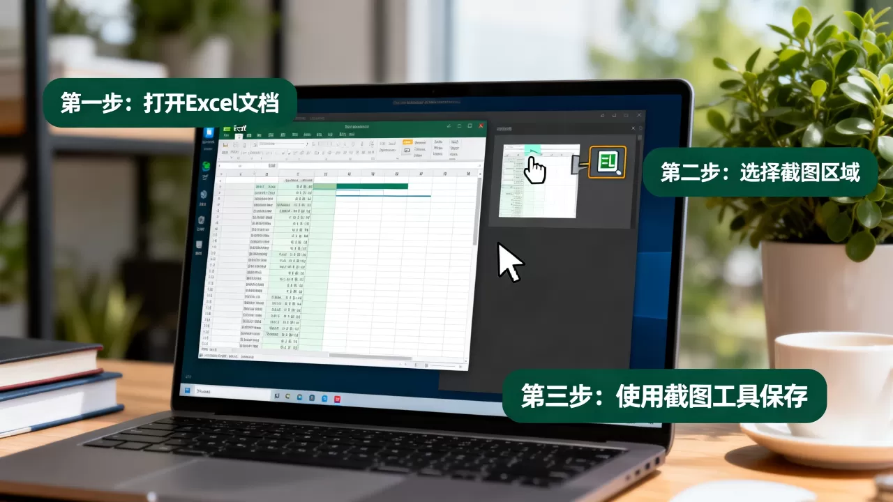 Excel中如何截图？在excel中截图的详细步骤