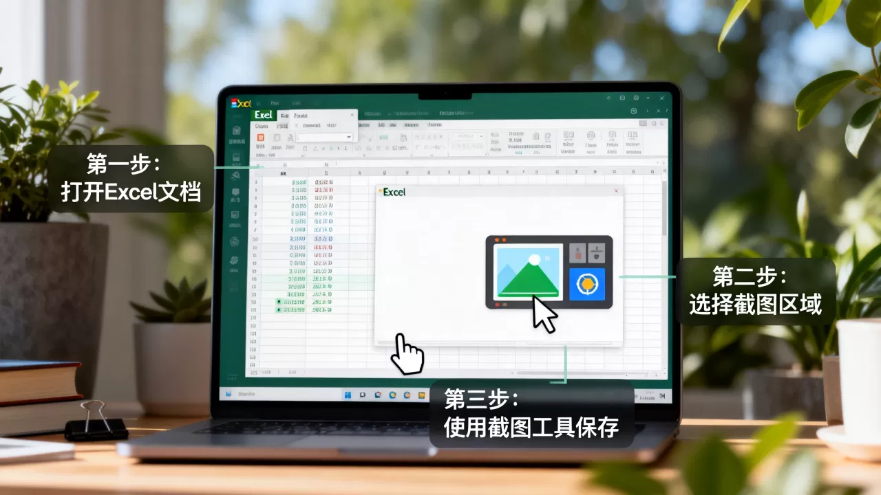 Excel中如何截图？在excel中截图的详细步骤